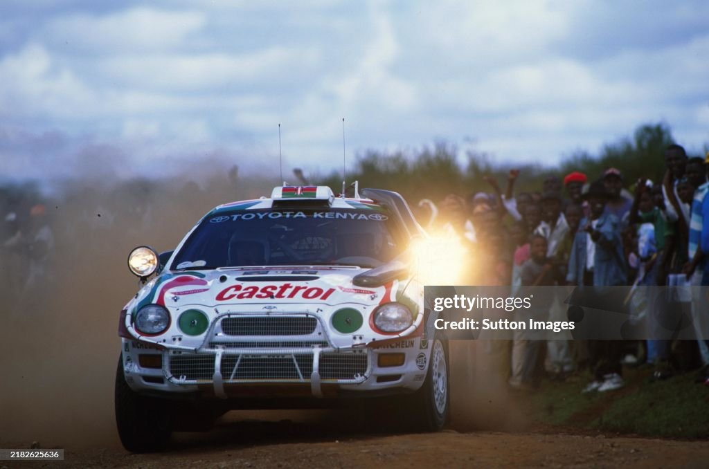Ian Duncan Rally Ian Duncan Toyota Celica GT Four. Safari Rally, Kenya 4-7 April 1996 ...
