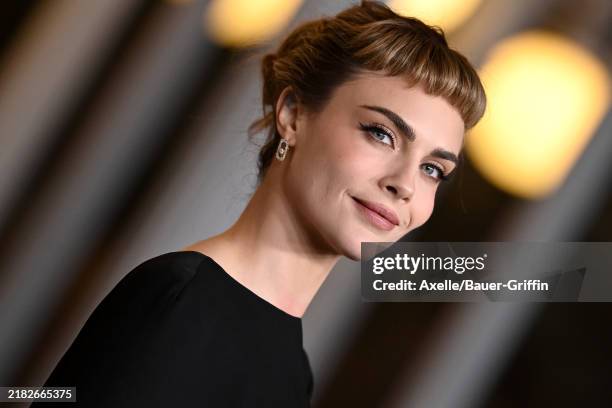 Cara Delevingne attends the 2024 LACMA Art+Film Gala at Los Angeles County Museum of Art on November 02, 2024 in Los Angeles, California.