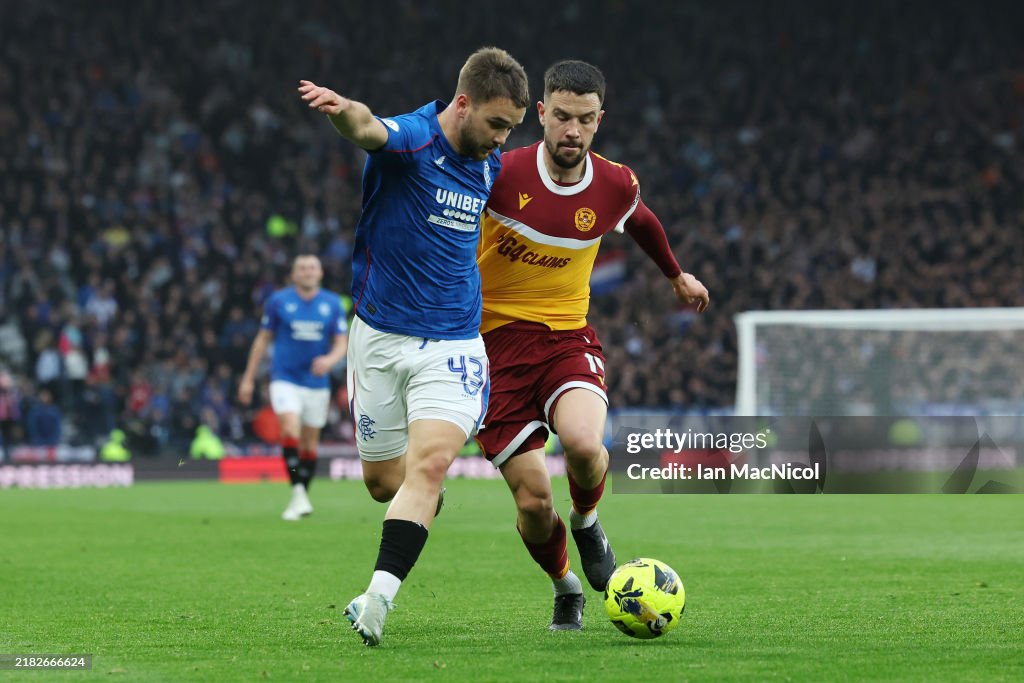 Motherwell v Rangers - Premier Sports Cup Semi-Final