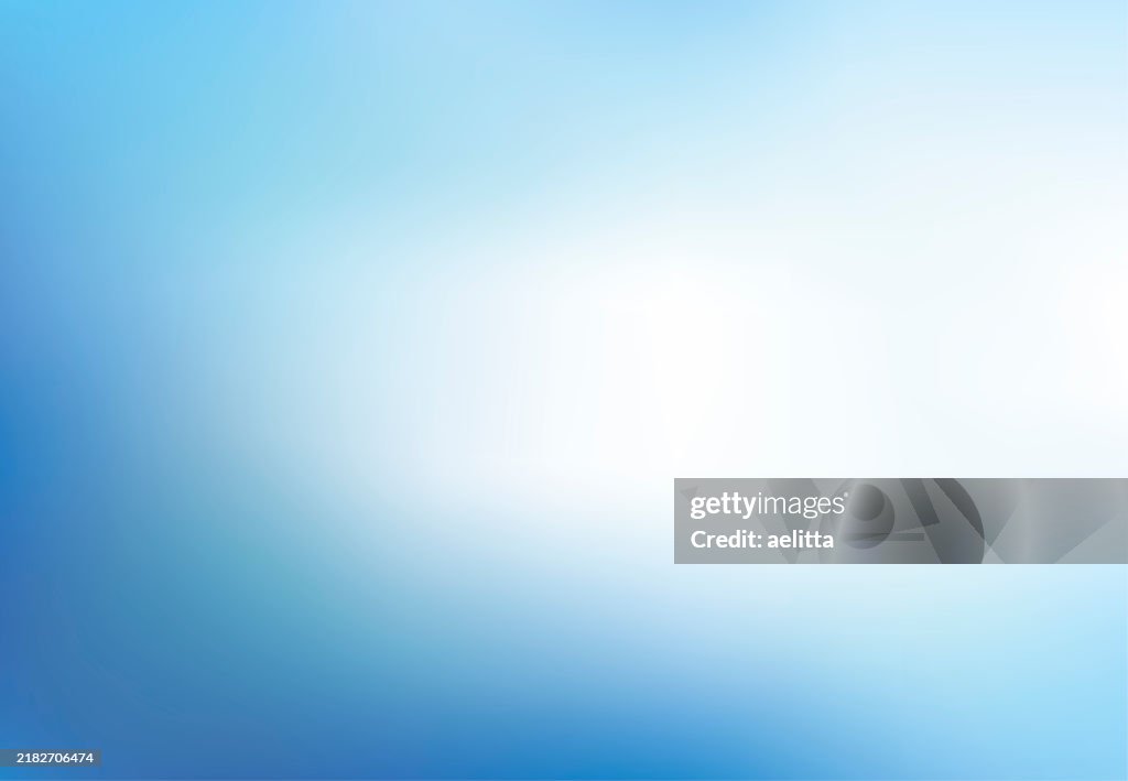 Fond bleu abstrait flou.