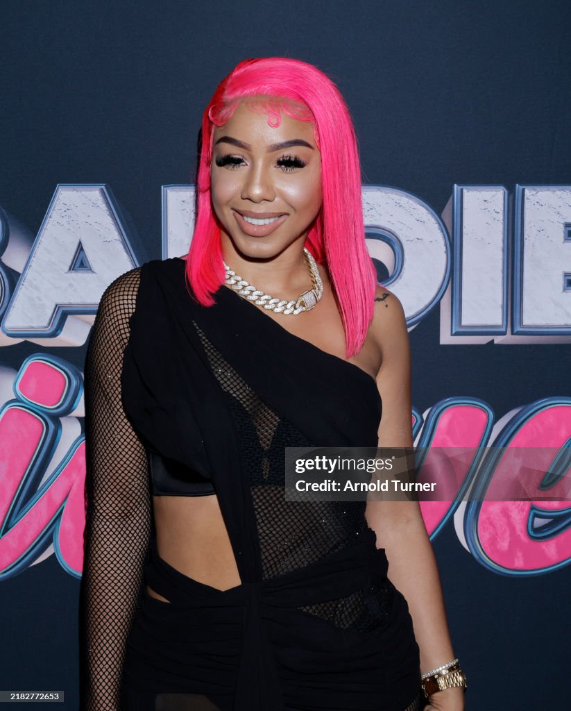 DJ Sky High Baby attends Baddies Midwest Los Angeles Premiere at Fine