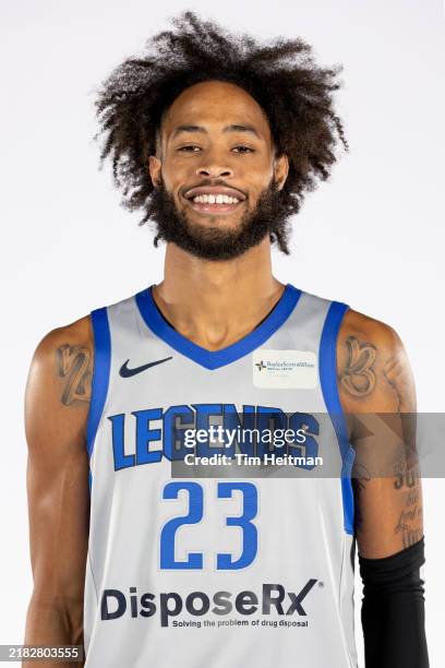 Phil Wheeler of the Texas Legends poses for a headshot during 2024-25 G League media day on November 6, 2024 at Comerica Center in Frisco, Texas....