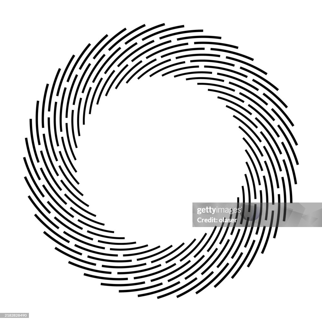 Graphics Circular Pattern A Circular Design Featuring Intricate Linear Patterns For Modern ...