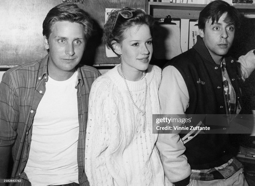 Emilio Estevez, Molly Ringwald, Judd Nelson