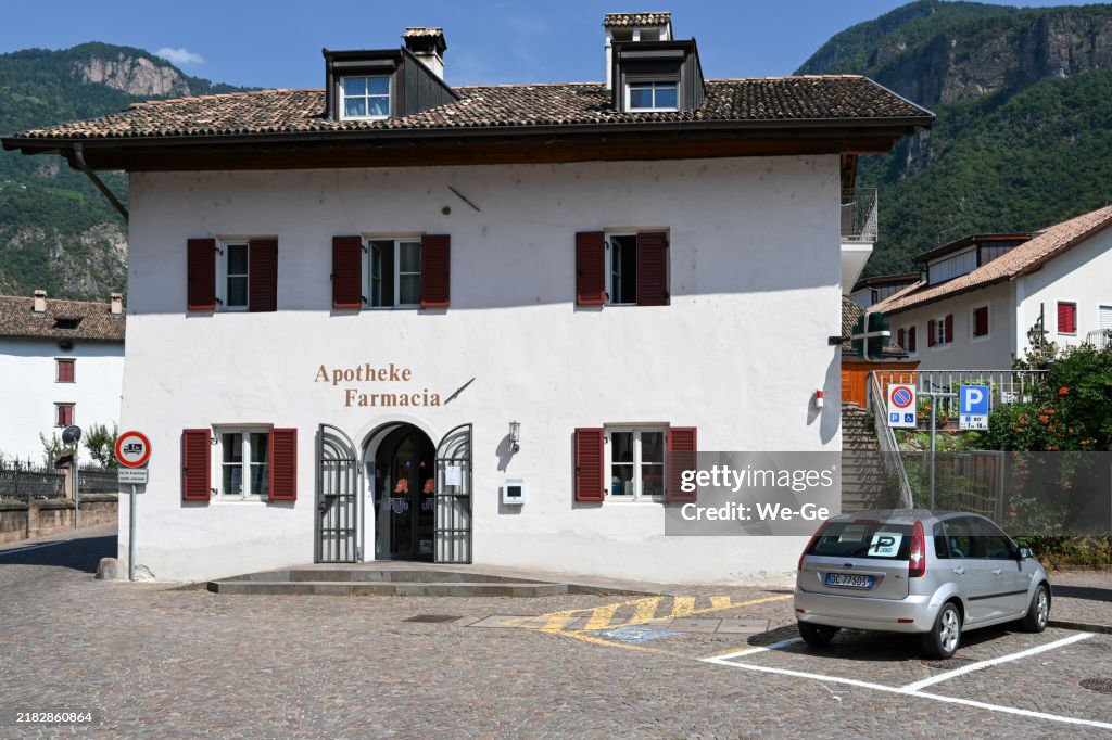 The pharmacy in Terlan in the South Tyrolean Adige Valley between Bolzano and Merano.