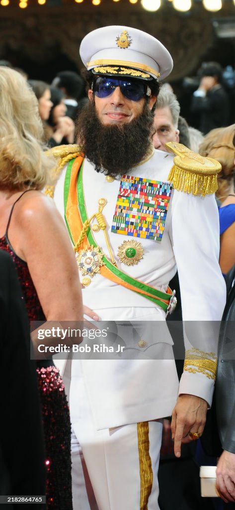 Actor Sacha Baron Cohen At Academy Awards