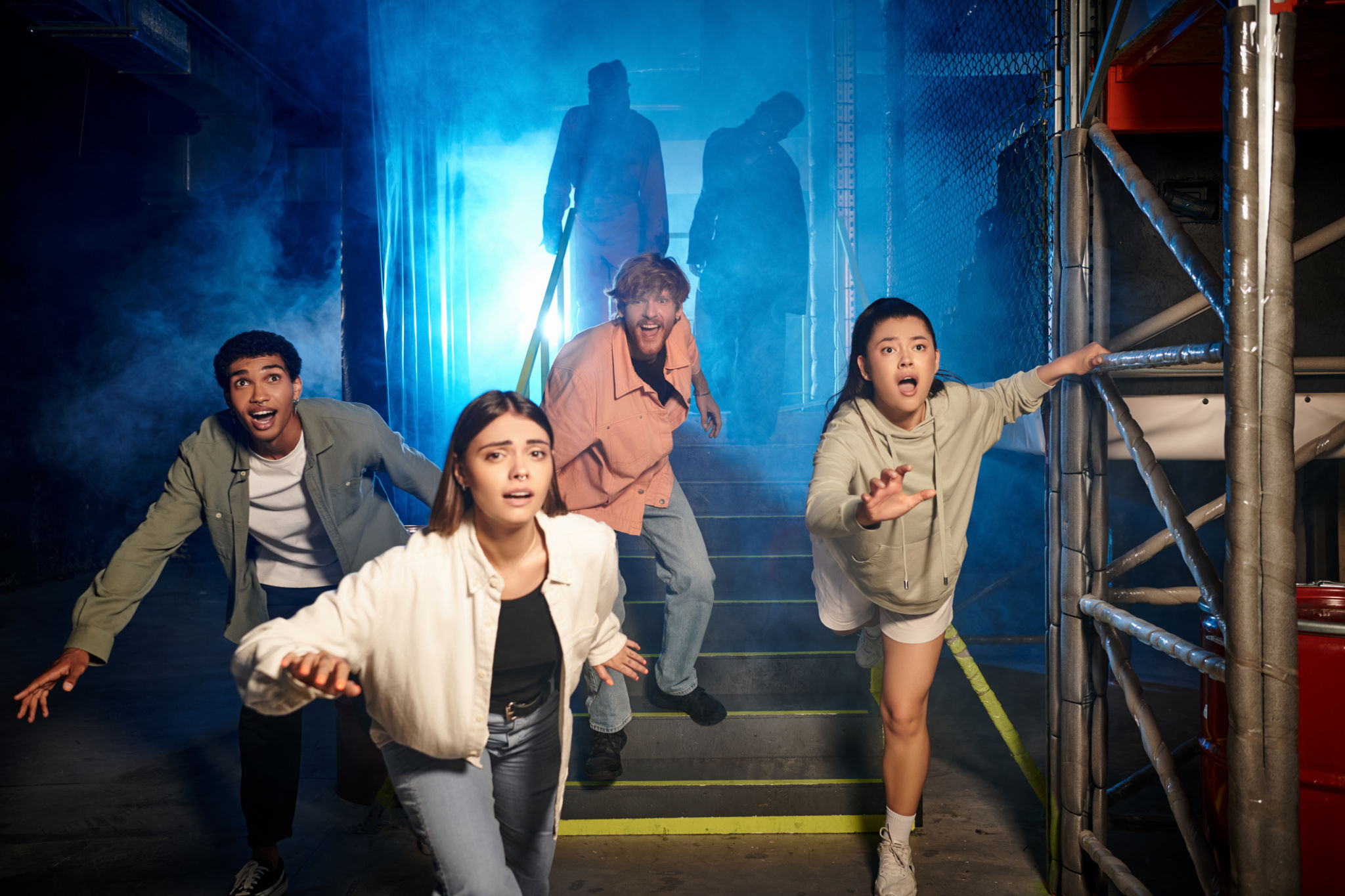 escape room team