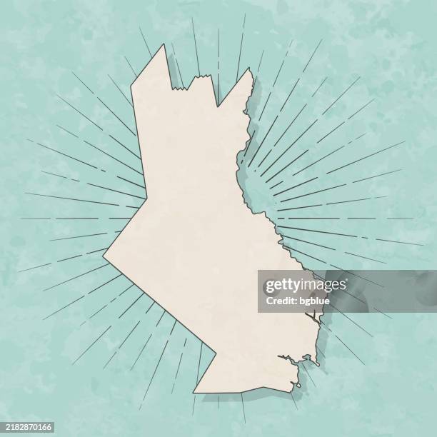 strafford county, new hampshire. map in retro vintage style - old textured paper - dover new hampshire stock illustrations