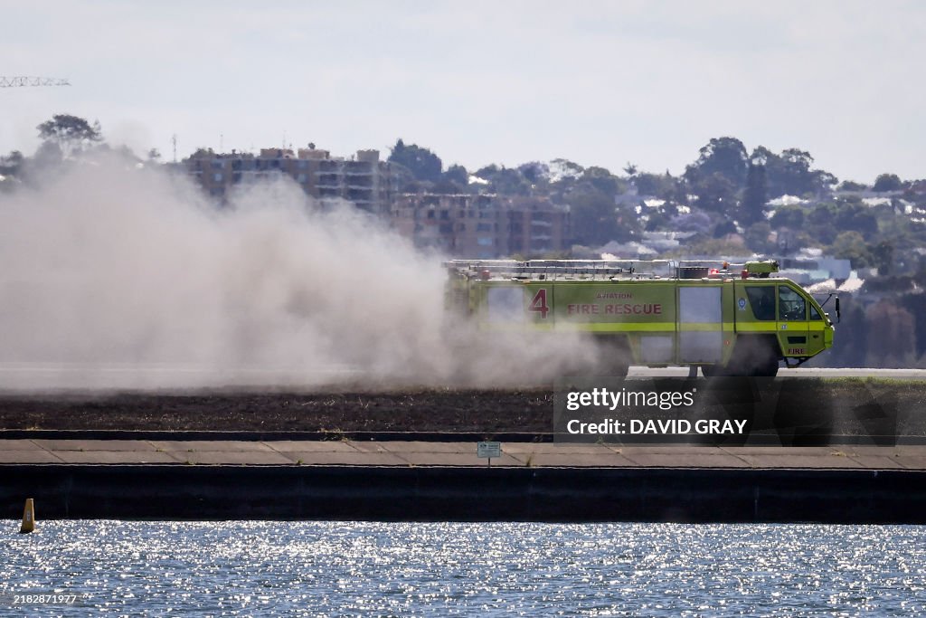 AUSTRALIA-AVIATION-FIRE