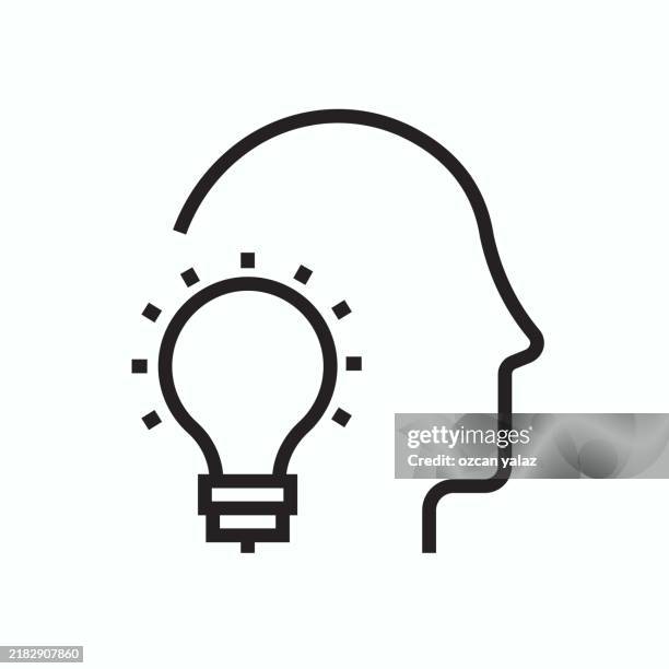 product management related line icons set. editable stroke. - expert panel stock illustrations