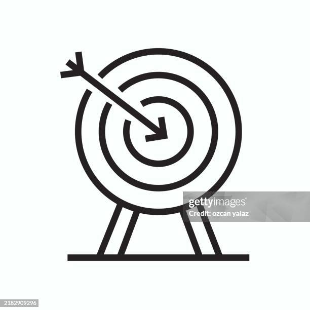 product management related line icons set. editable stroke. - expert panel stock illustrations