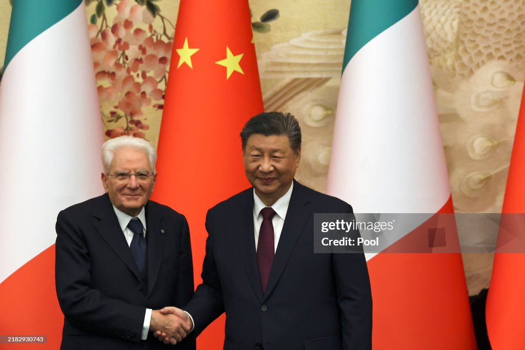 Italian President Sergio Mattarella Visits China