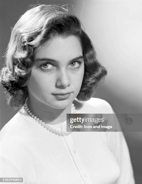 American actress Suzanne Pleshette poses for a portrait in New York, New York, circa 1956.