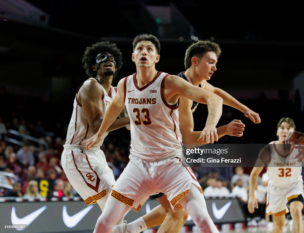 USC vs Idaho St. in Los Angeles, CA.