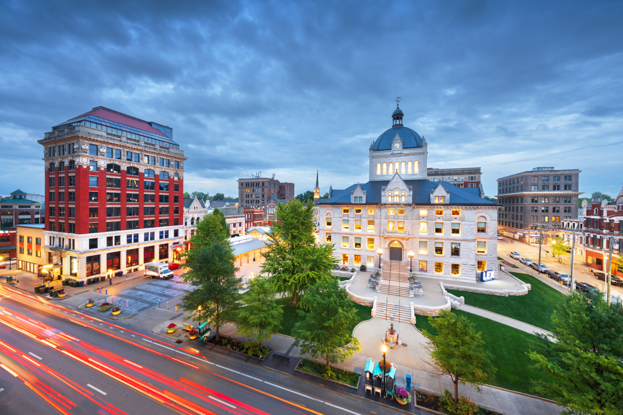 lexington cityscape