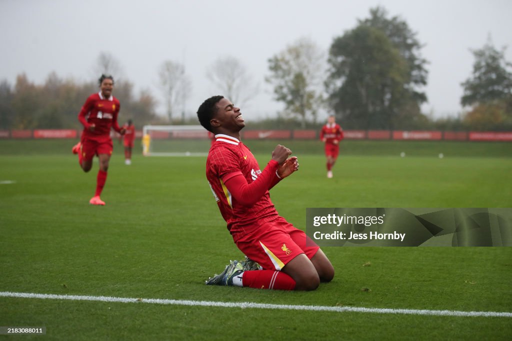 Liverpool FC v Bayer 04 Leverkusen - UEFA Youth League 2024/25