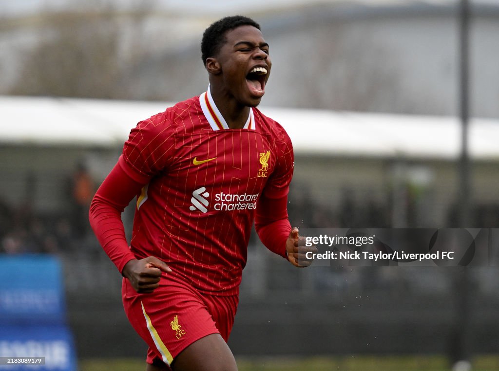 Liverpool FC v Bayer 04 Leverkusen - UEFA Youth League 2024/25