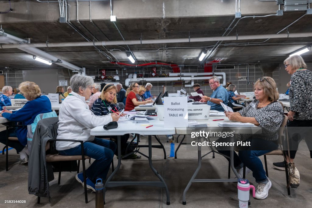 Americans Go To The Polls In The 2024 Elections