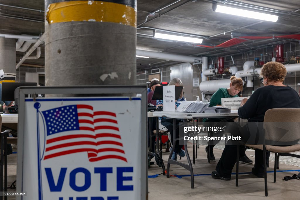 Americans Go To The Polls In The 2024 Elections