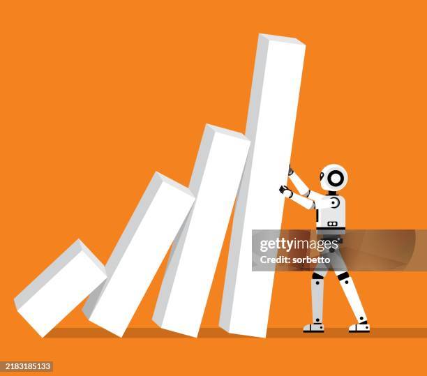 support economic - decrease stock illustrations
