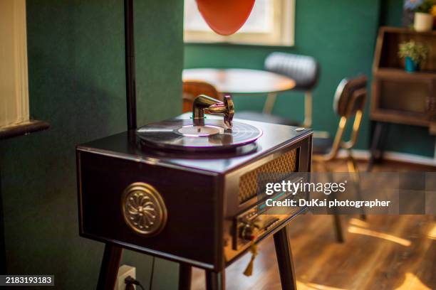 tocadiscos - old record player stock pictures, royalty-free photos & images