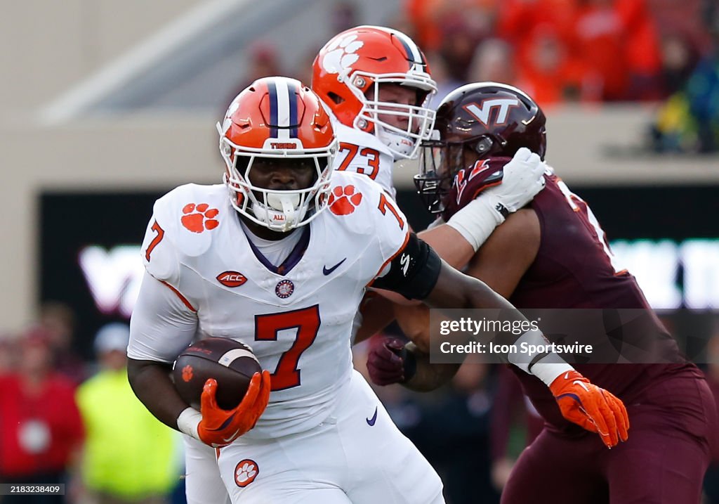 COLLEGE FOOTBALL: NOV 09 Clemson at Virginia Tech