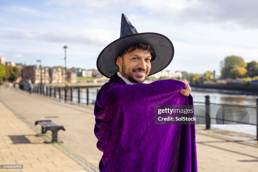 Smiling Wizard Portrait