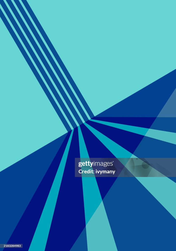 Abstract Flat Geometric Radial Stripe Speed Racer Concept Pattern ...