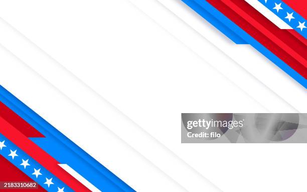 stockillustraties, clipart, cartoons en iconen met usa patriotic background design - presidentsverkiezing