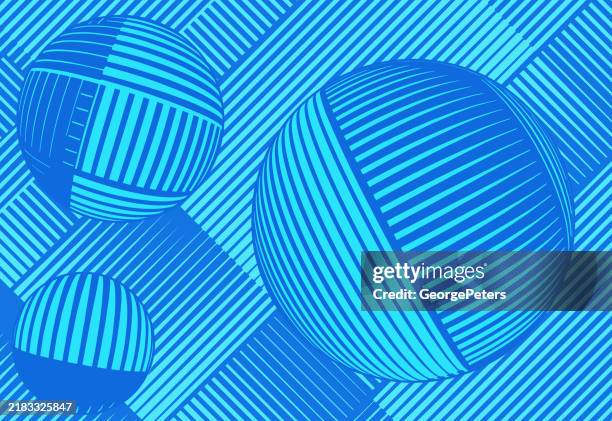 3d spheres abstract background, technology - 3d sphere text stock illustrations