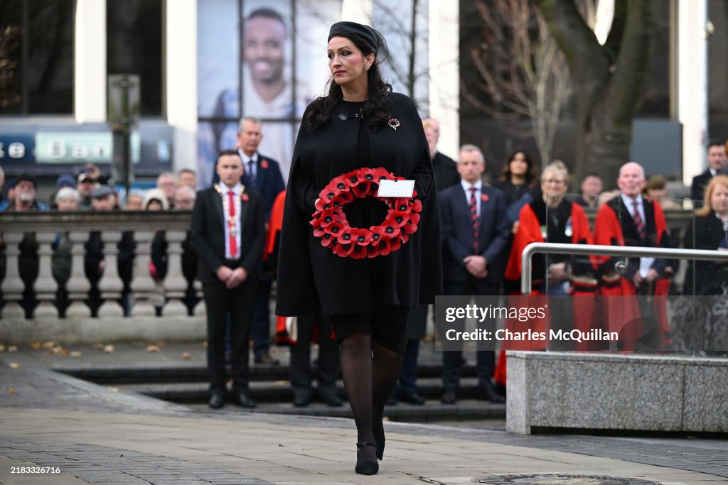Michelle O'Neill Attends Remembrance Sunday Service