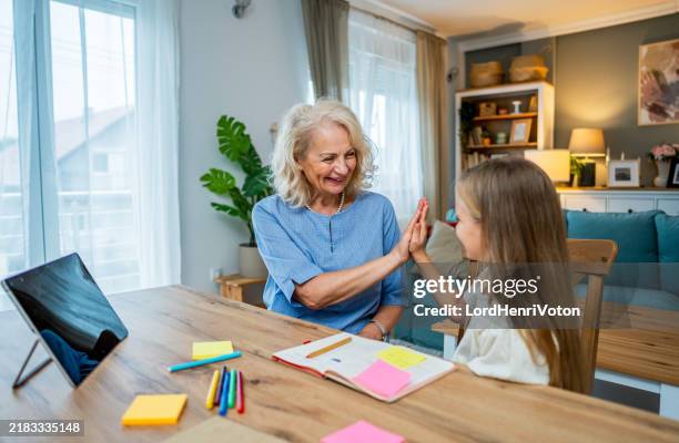 successfully completed homework! - coloured pencil ends stock pictures, royalty-free photos & images