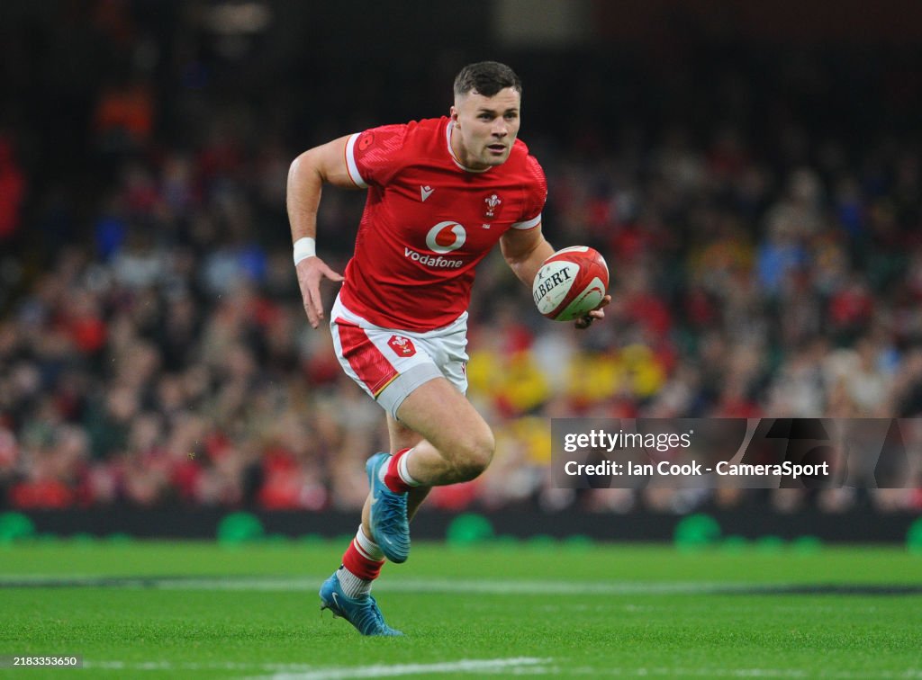 Wales Mason Grady in action during the Autumn Nations Series 2025 Wales Mason Grady in action during the Autumn Nations Series 2025