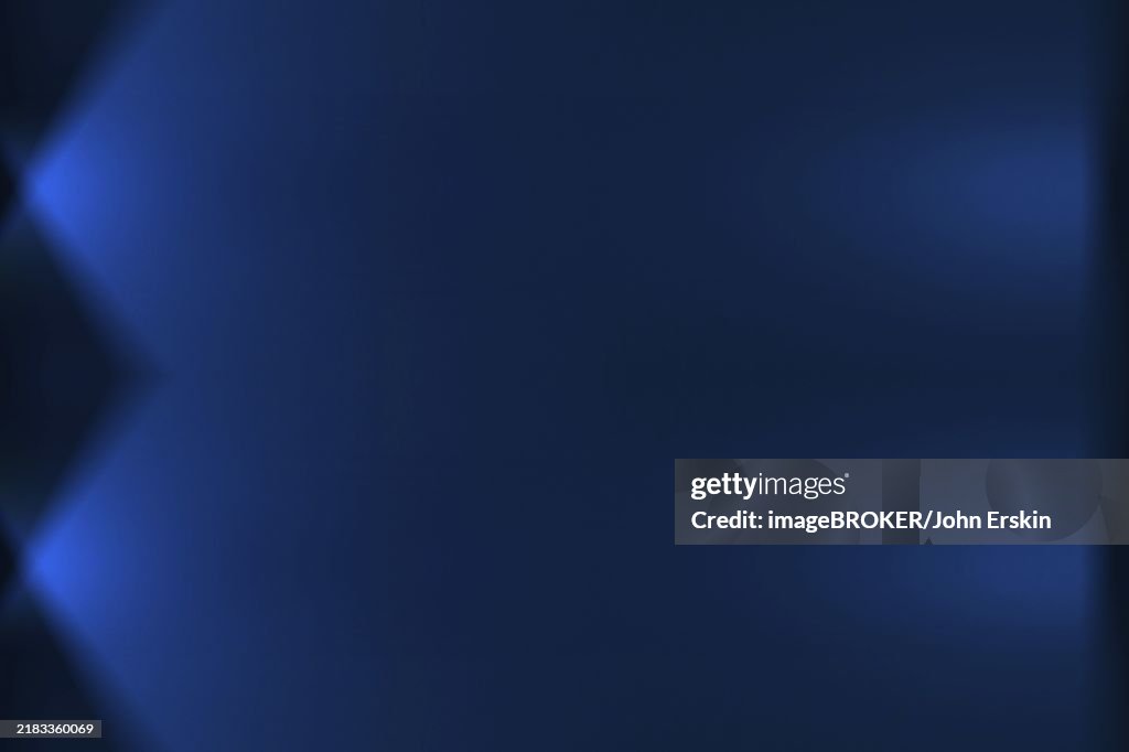 Modern style blue background with spotlight softened with gradient effect