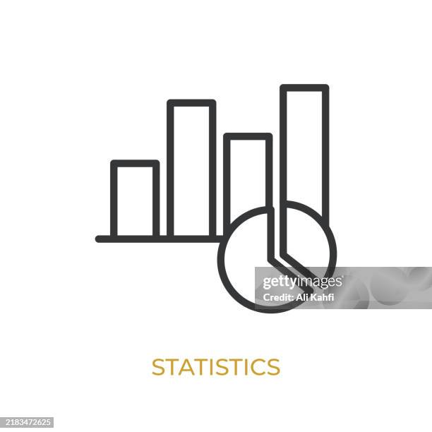 statistics glyph line icon. thin line icon that can be applied anywhere, simple, pixel perfect and modern style - hardware store stock illustrations