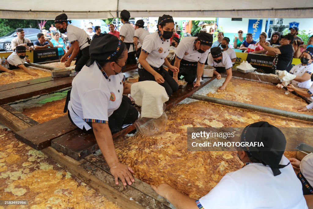 National Pupusa Day in El Salvador