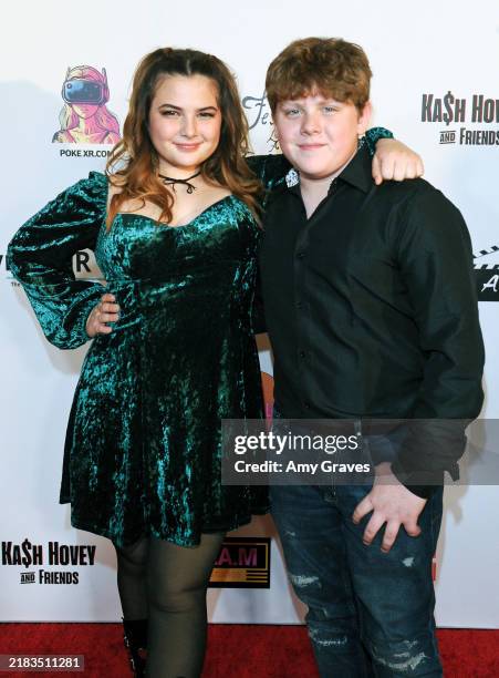 Levi Rabe Lexi Rabe and Logan Rabe attend the Kash Hovey And Friends At Film ...