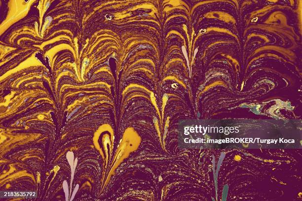 abstract marbling floral pattern for fabric, tile design. background texture - marble tile stock illustrations