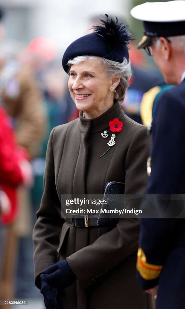 The Duchess Of Gloucester Attends The Field Of Remembrance At Westminster Abbey