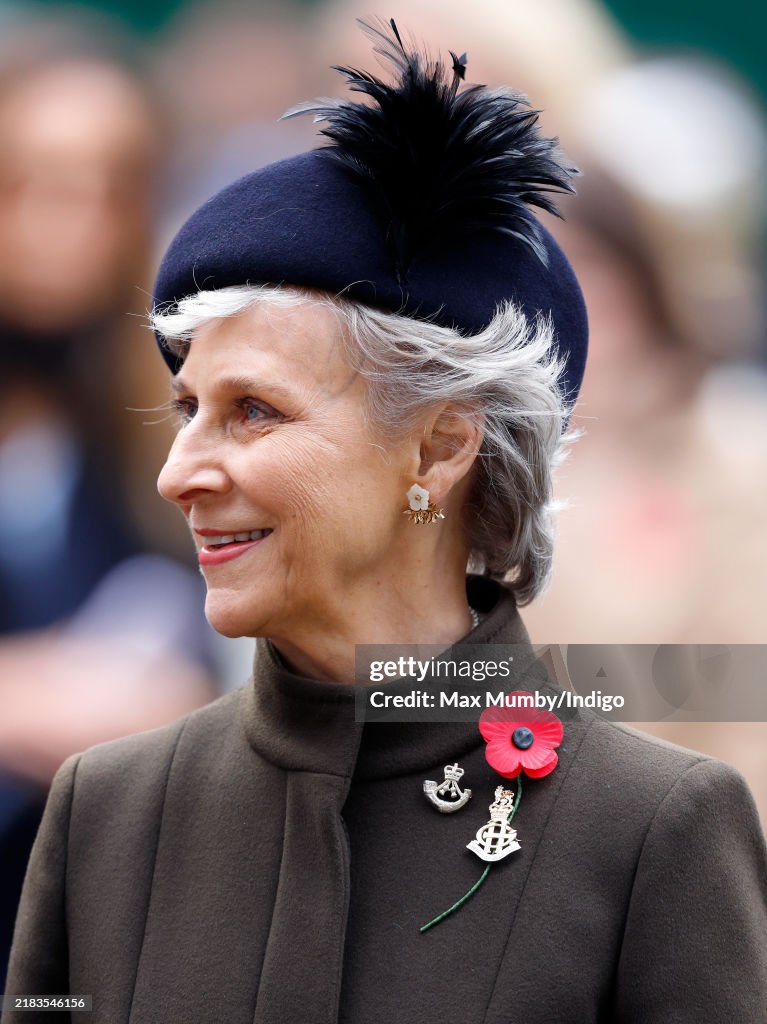 The Duchess Of Gloucester Attends The Field Of Remembrance At Westminster Abbey