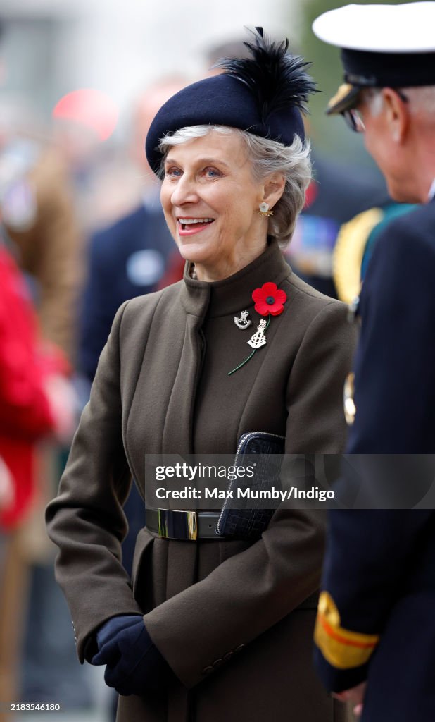 The Duchess Of Gloucester Attends The Field Of Remembrance At Westminster Abbey