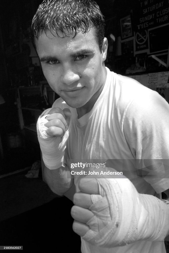 Portrait Of Mexican Boxer Jesús Chávez
