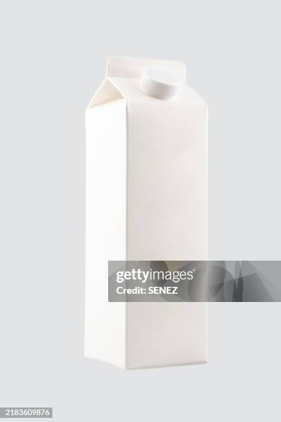 milk box - embalagem cartonada imagens e fotografias de stock