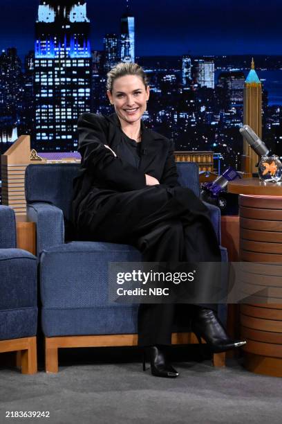 Episode 2048 -- Pictured: Actress Rebecca Ferguson during an interview on Monday, November 11, 2024 --