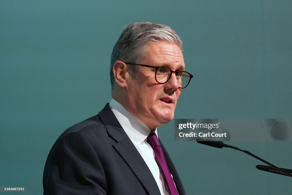 Prime Minister Keir Starmer Attends COP29 In Baku