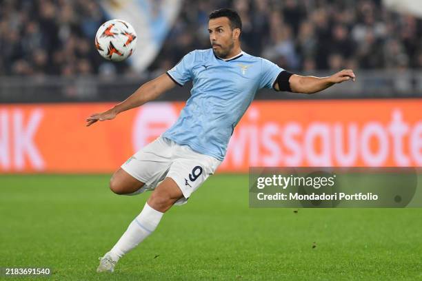 The footballer of Lazio Pedro Rodriguez during the second round match of Europa League Cup 1 Lazio-Porto at the Stadio Olimpico. Rome November 07th,...