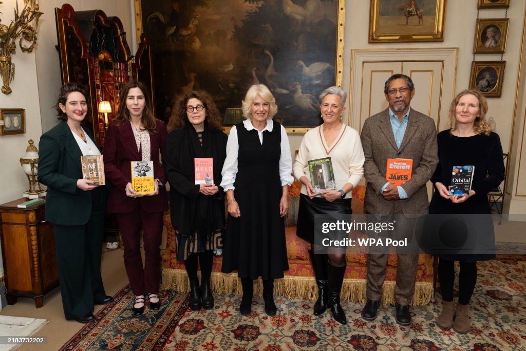The Queen Hosts A Reception For The Booker Prize Foundation
