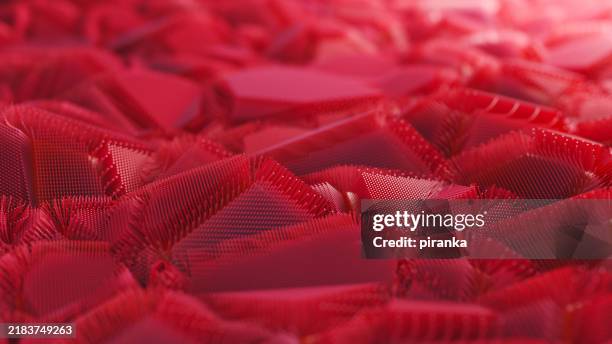 abstract spiky surface - micro ondas imagens e fotografias de stock