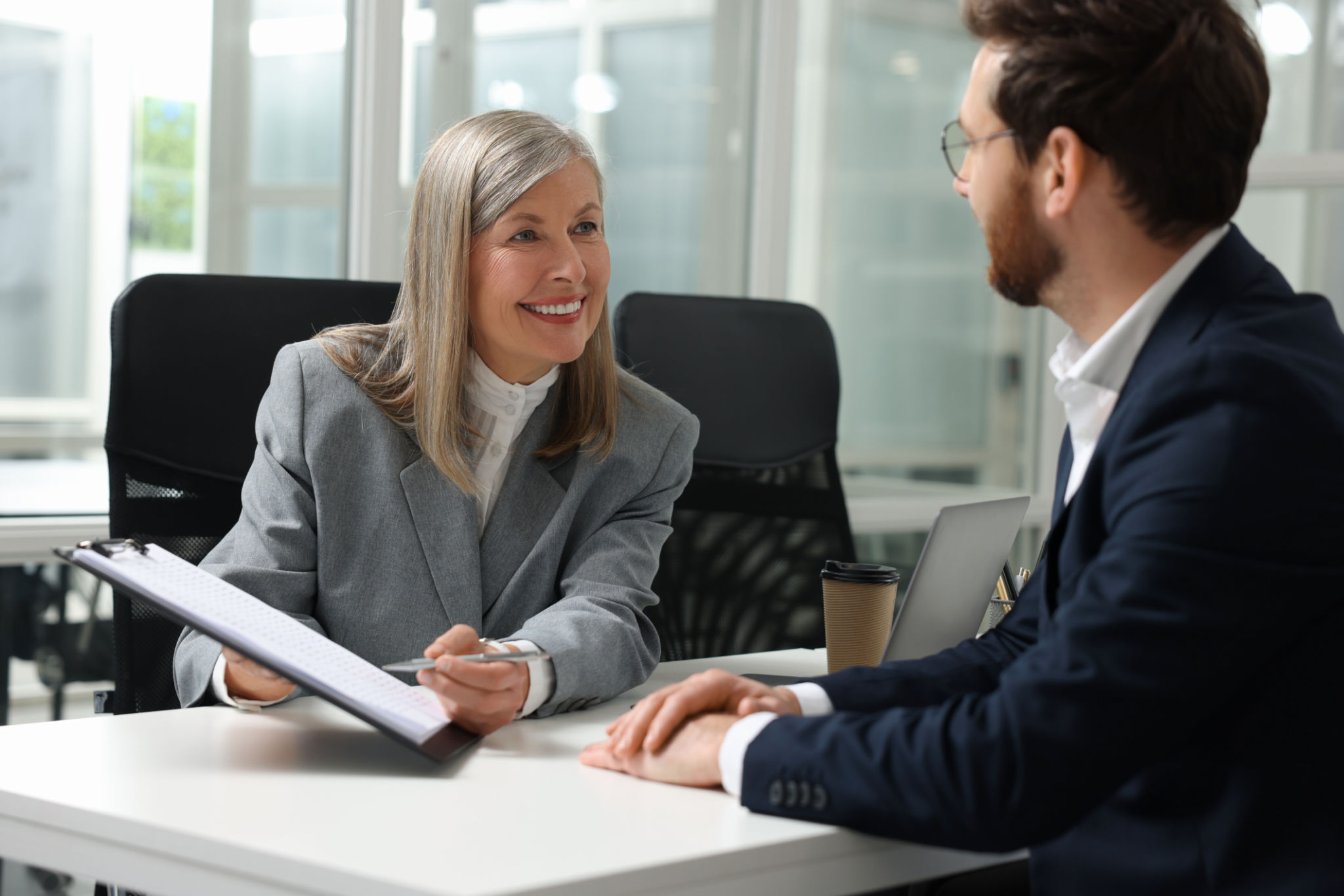 notary meeting client
