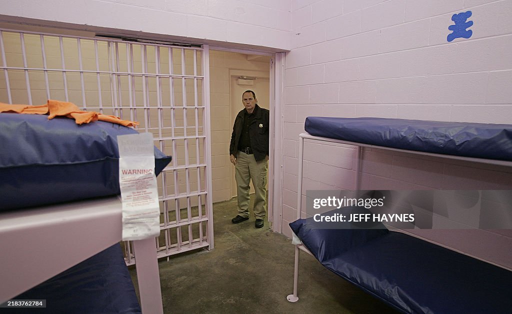 Mike Rackley Dallas County Sheriff Mike Rackley stands in the hallway 14 November ...